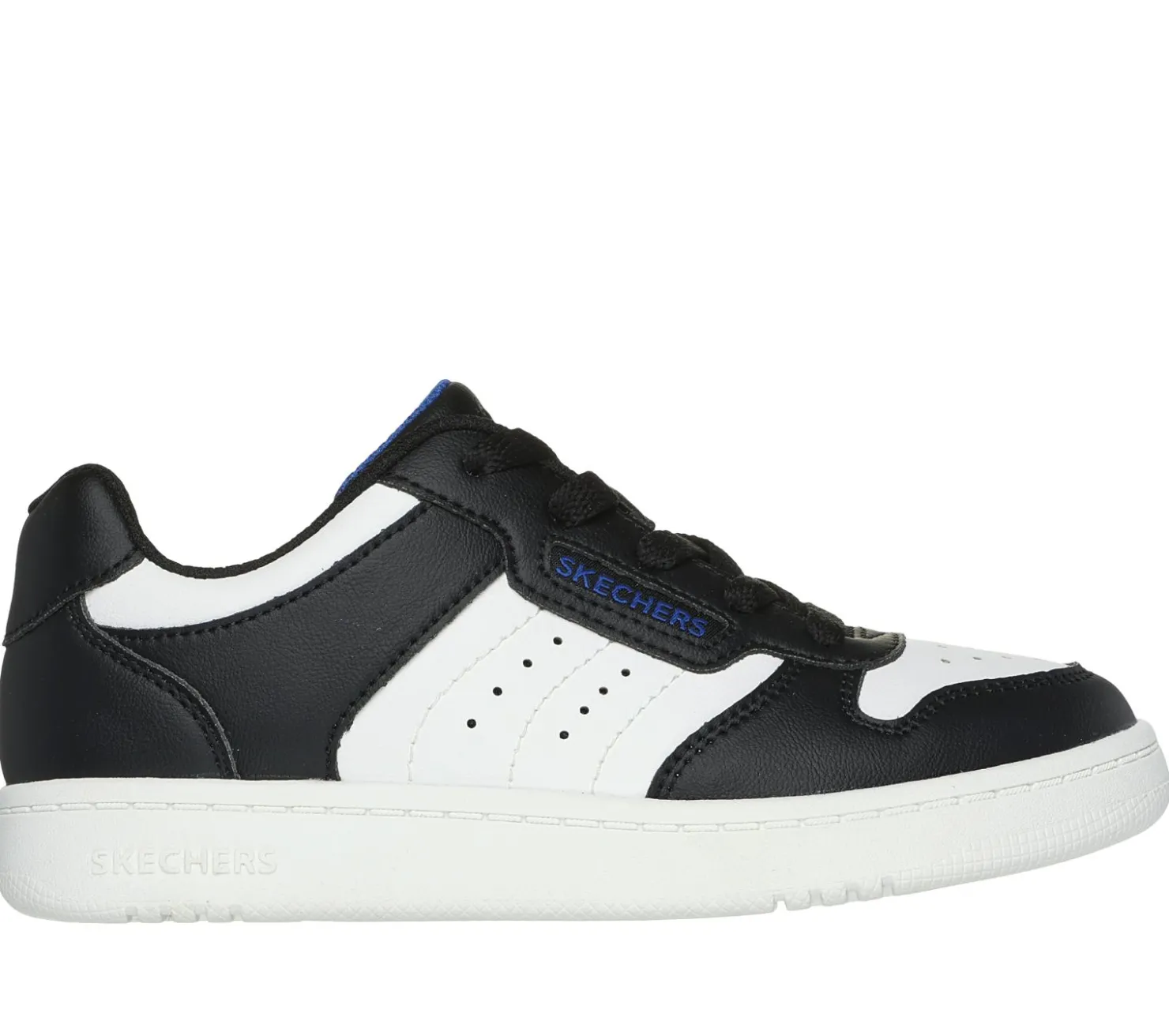 Lace Ups|Athletic Shoes & Sneakers<SKECHERS Quick Street - Vorton BLACK / WHITE