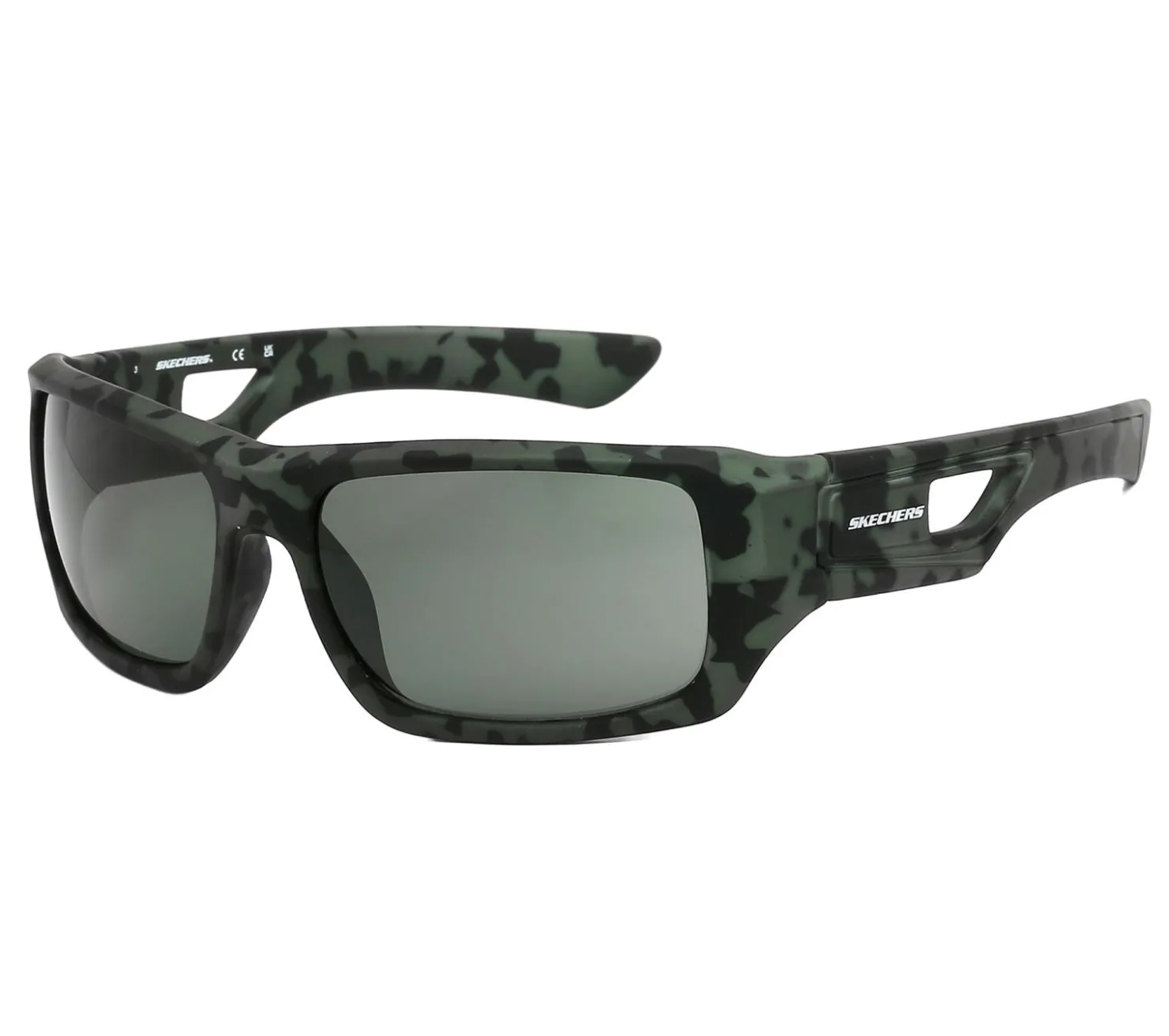 Sunglasses<SKECHERS Rectangle Sunglasses CAMOUFLAGE