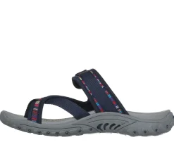 Sandals<SKECHERS Reggae - Baja Sunrise NAVY / MULTI