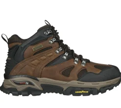 Boots<SKECHERS Relaxed Fit: Arch Fit Tarver - Ryland BROWN / BLACK