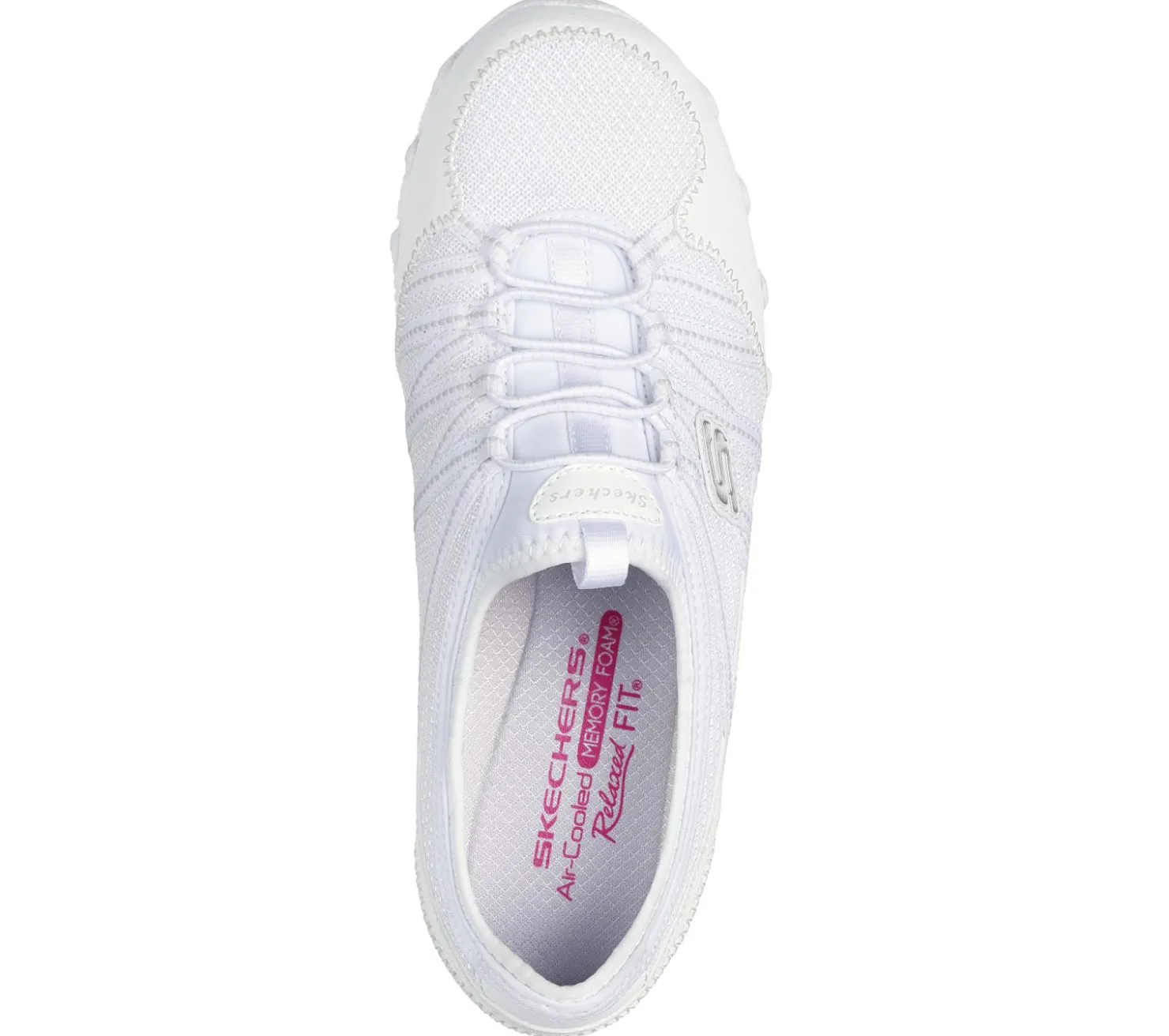 Slip-Ons|Casual Sneakers<SKECHERS Relaxed Fit: Bikers Lite - Relive WHITE