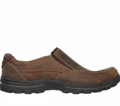 Slip-Ons<SKECHERS Relaxed Fit: Braver - Rayland BROWN