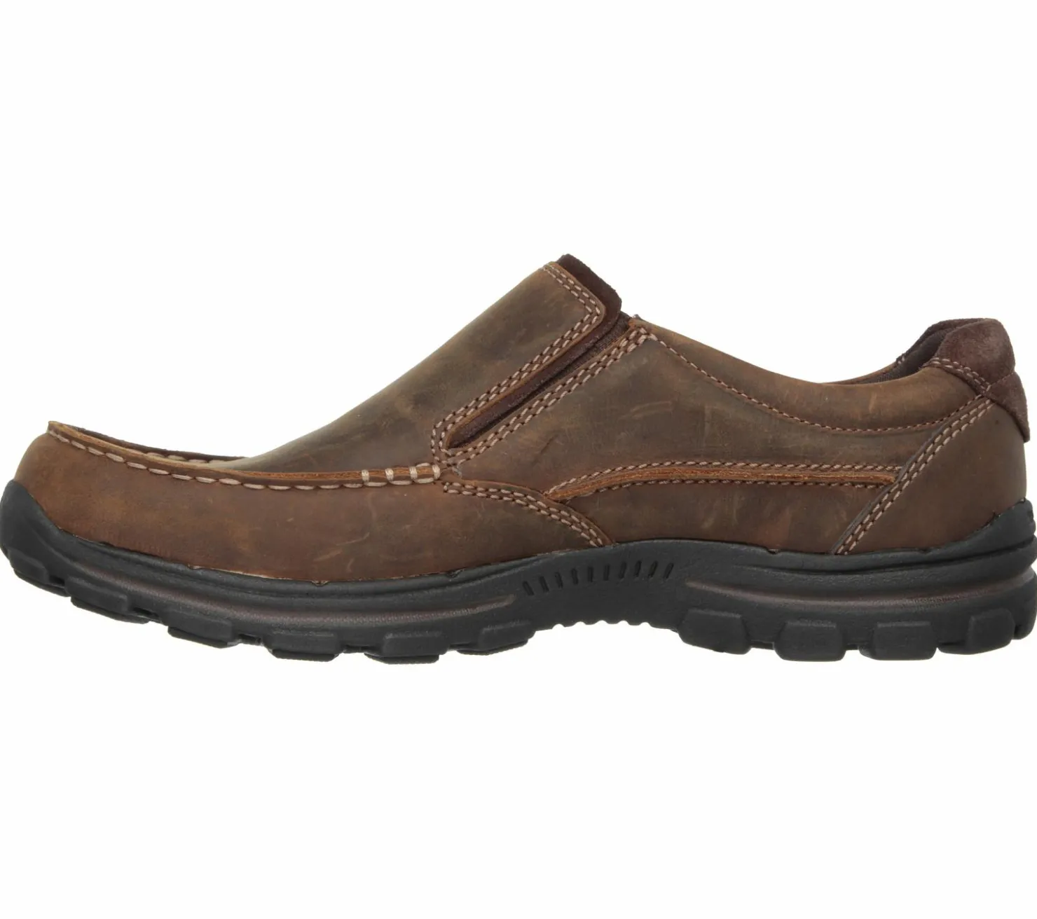 Slip-Ons<SKECHERS Relaxed Fit: Braver - Rayland BROWN