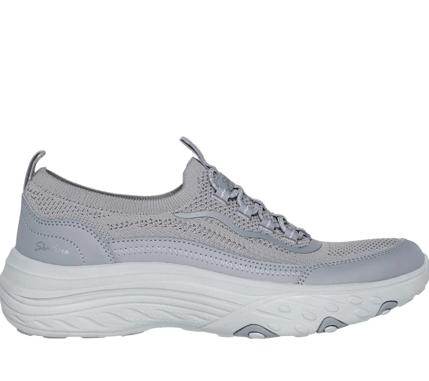 Slip-Ons<SKECHERS Relaxed Fit: Breathe Easier - Suits Her GRAY