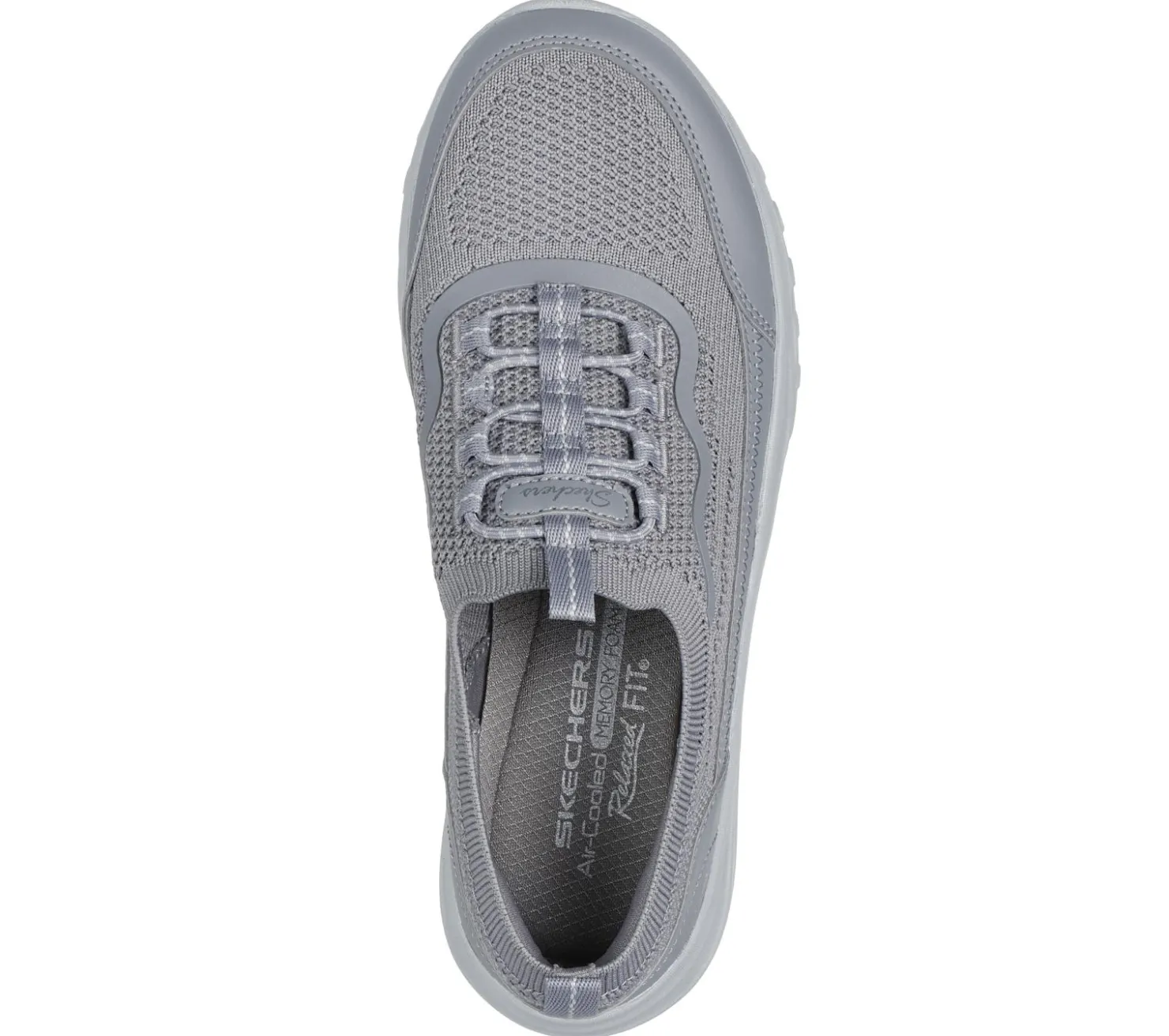 Slip-Ons<SKECHERS Relaxed Fit: Breathe Easier - Suits Her GRAY