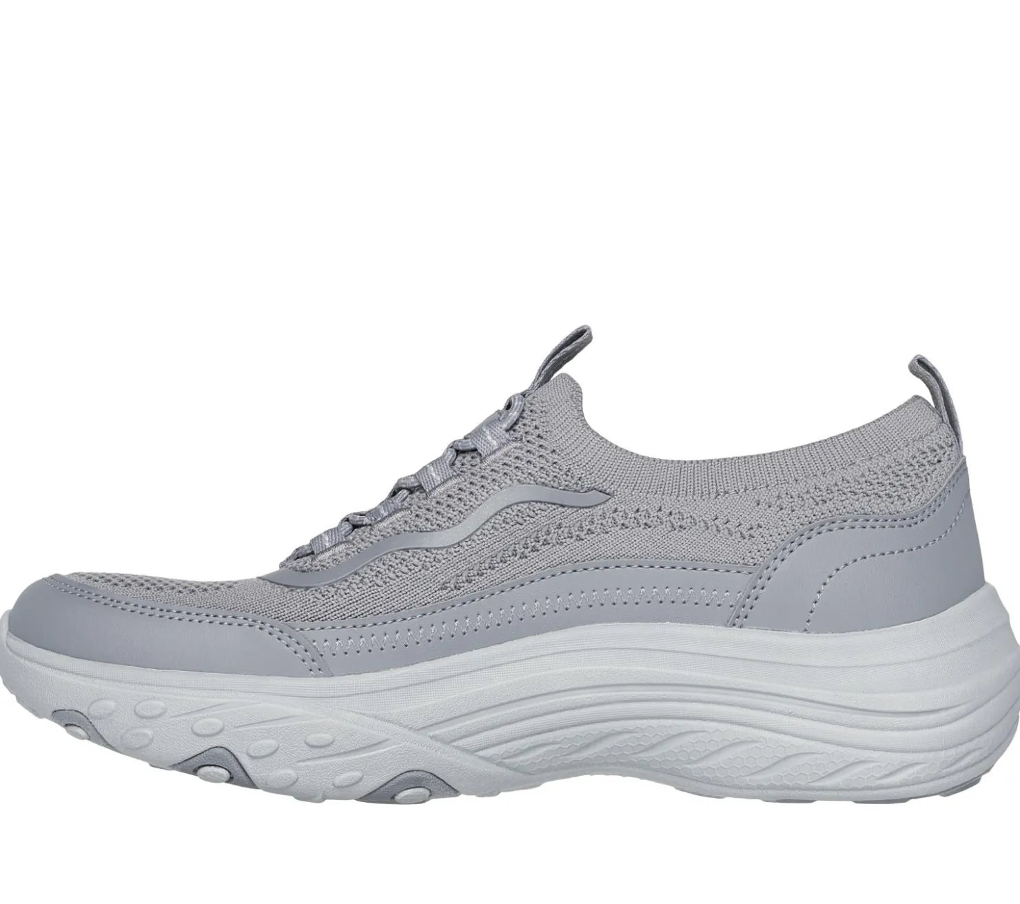 Slip-Ons<SKECHERS Relaxed Fit: Breathe Easier - Suits Her GRAY