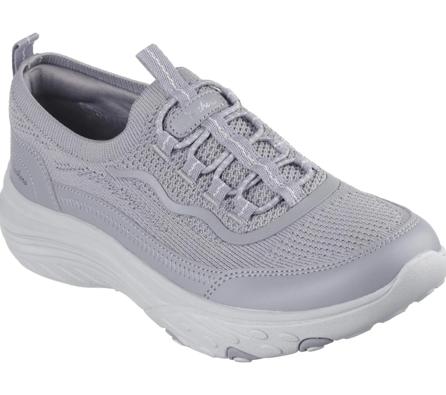 Slip-Ons<SKECHERS Relaxed Fit: Breathe Easier - Suits Her GRAY