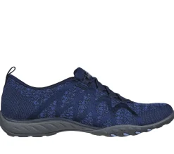 Slip-Ons|Casual Sneakers<SKECHERS Relaxed Fit: Breathe-Easy - Infi-Knity NAVY