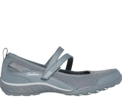 Flats|Casual Sneakers<SKECHERS Relaxed Fit: Breathe-Easy - Keep Clean GRAY