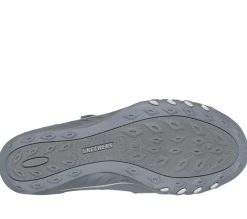 Flats|Casual Sneakers<SKECHERS Relaxed Fit: Breathe-Easy - Keep Clean GRAY