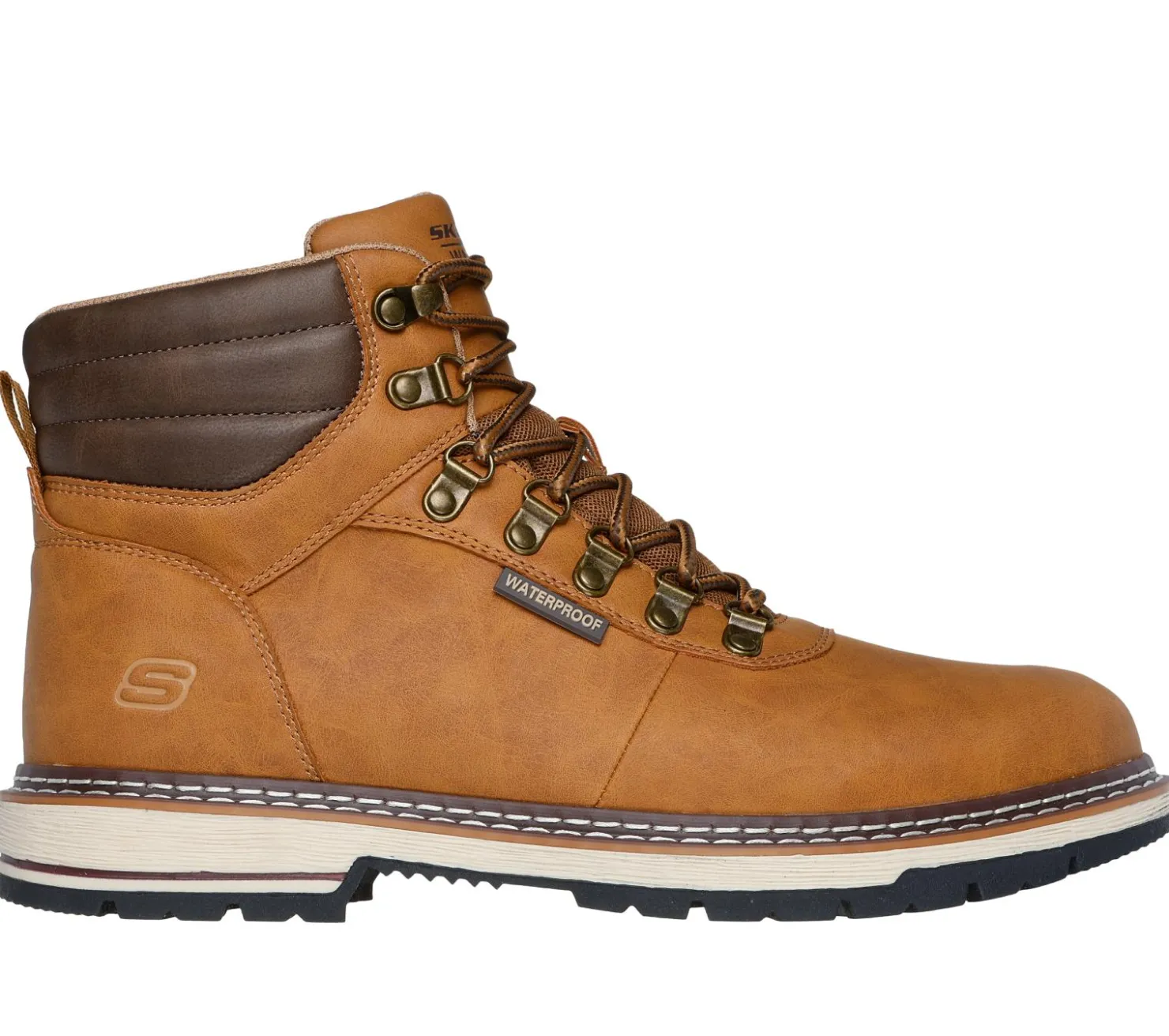 Boots<SKECHERS Relaxed Fit: Corado - Jaxx WHEAT
