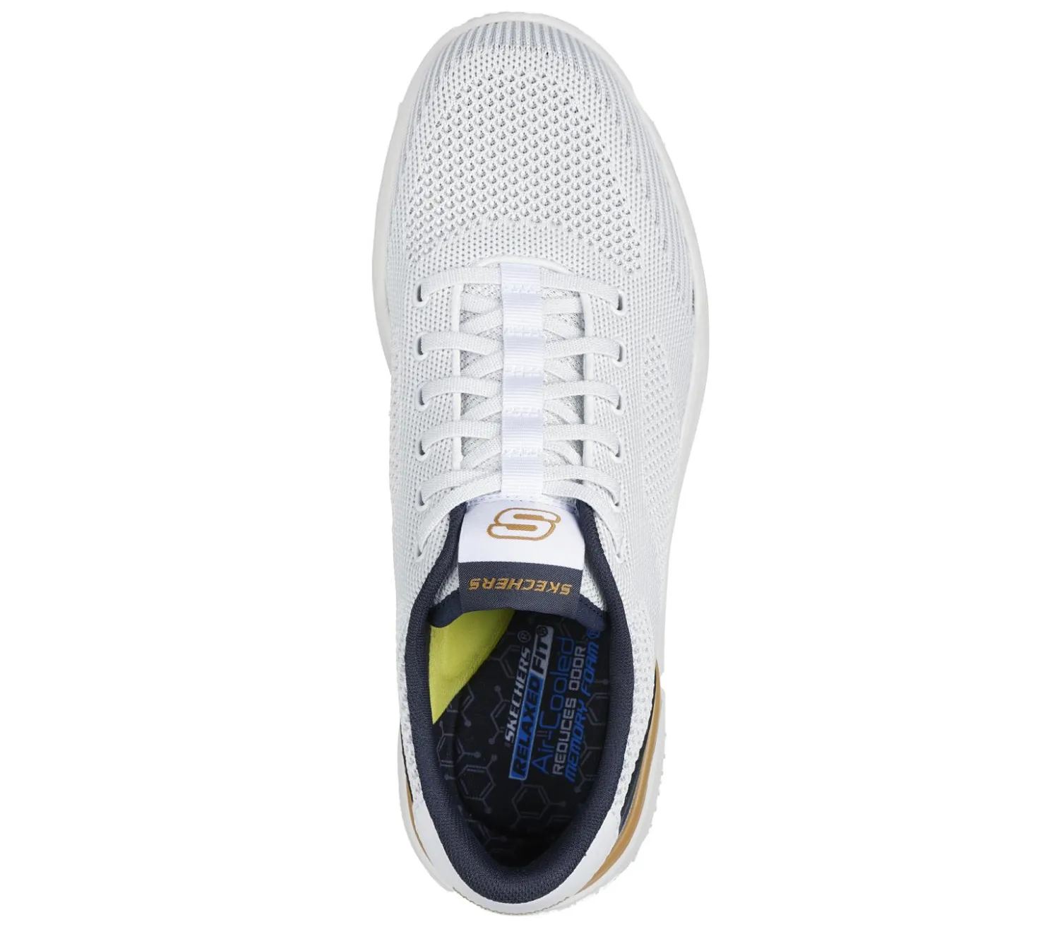Slip-Ons|Casual Sneakers<SKECHERS Relaxed Fit: Corliss - Dorset WHITE