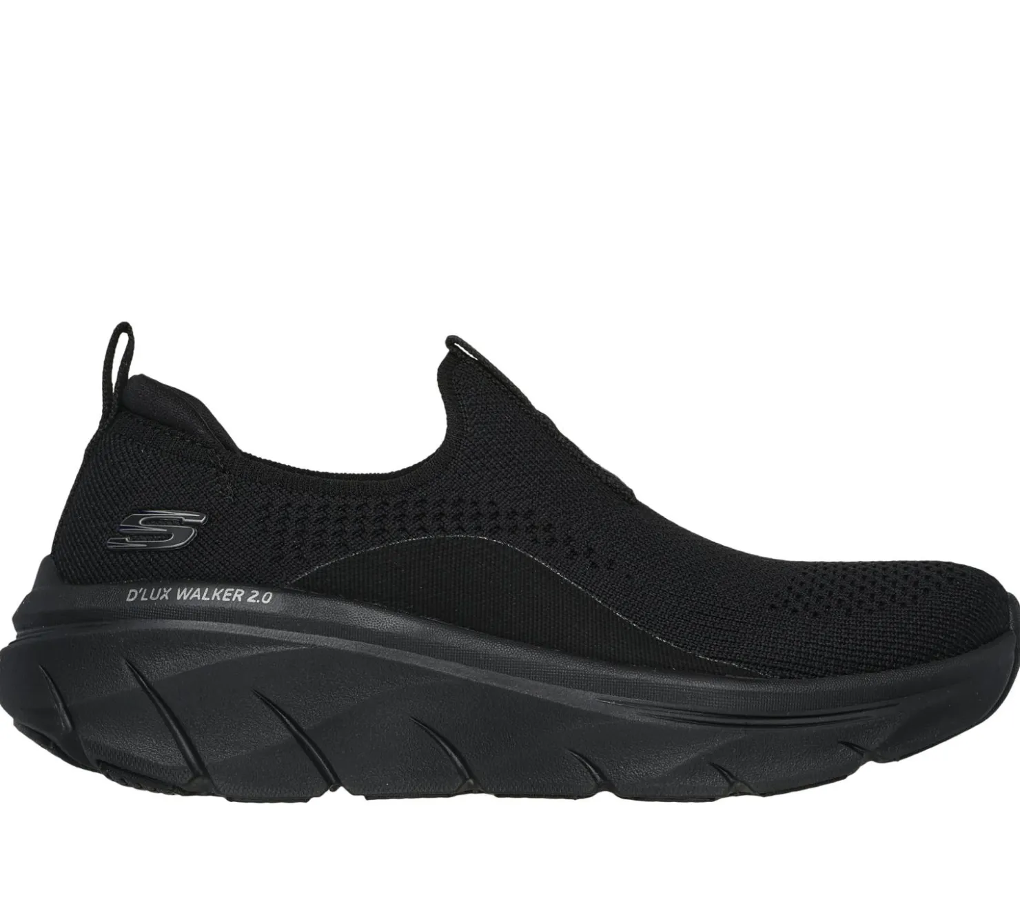 Slip-Ons|Athletic Sneakers<SKECHERS Relaxed Fit: D'Lux Walker 2.0 - Bold State BLACK