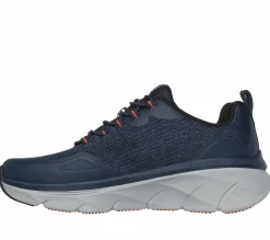 Slip-Ons|Casual Sneakers<SKECHERS Relaxed Fit: D'Lux Walker 2.0 - Steadyway NAVY / ORANGE