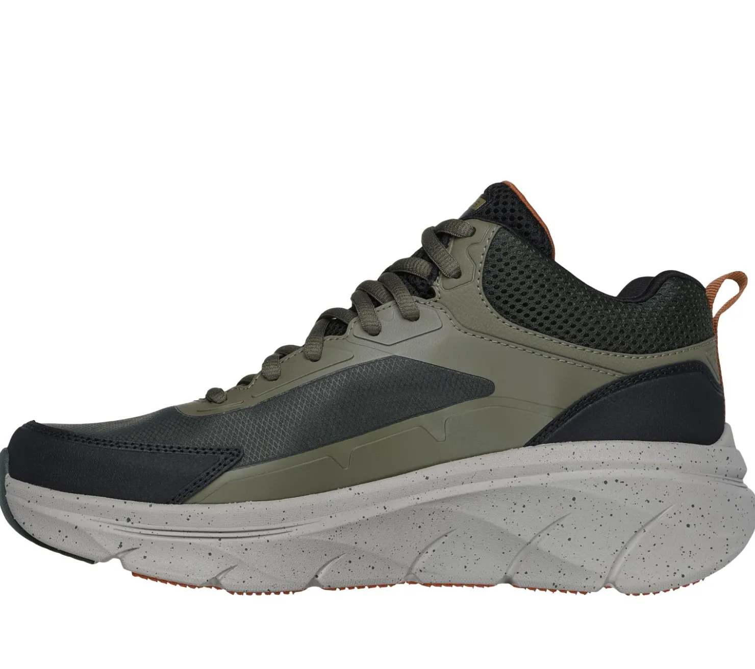 Athletic Sneakers<SKECHERS Relaxed Fit: D'Lux Walker 2.0 - Grailo OLIVE / ORANGE