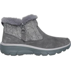 Boots<SKECHERS Relaxed Fit: Easy Going - Cozy Inn GRAY