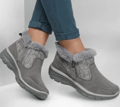 Boots<SKECHERS Relaxed Fit: Easy Going - Cozy Inn GRAY