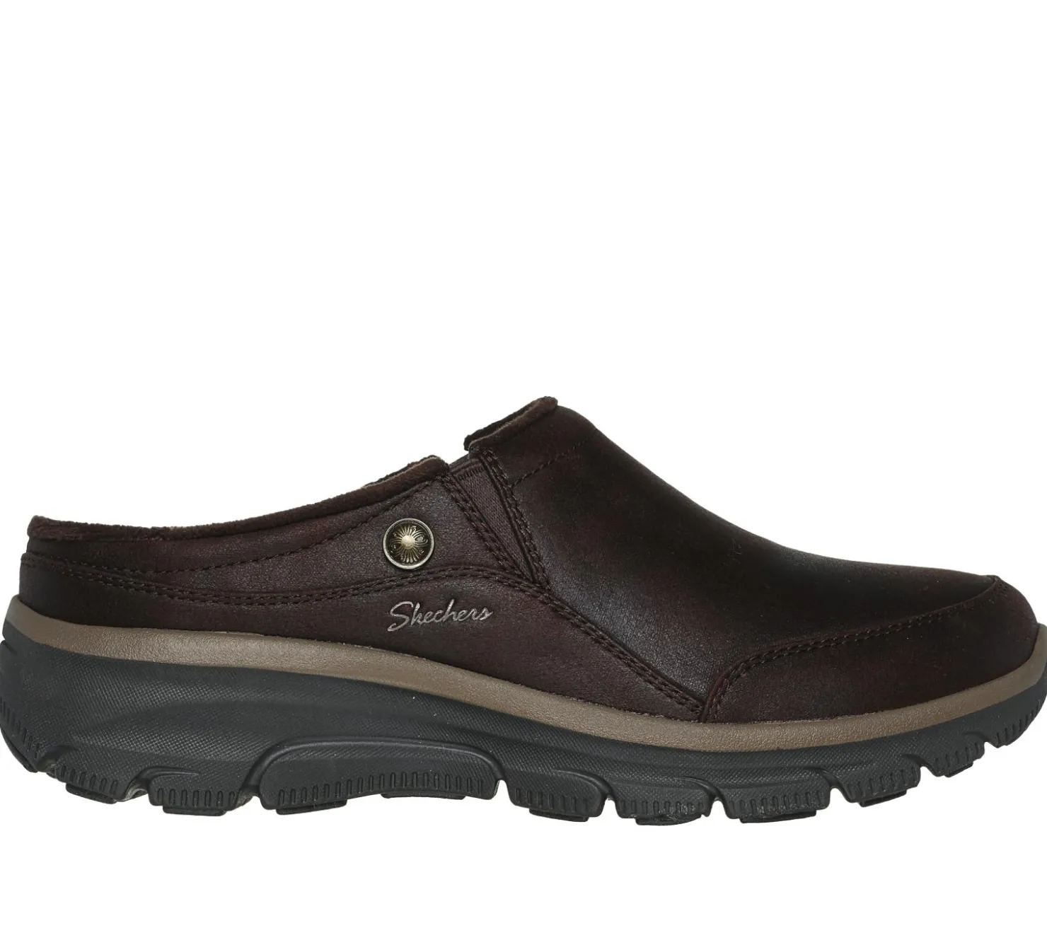 Slip-Ons<SKECHERS Relaxed Fit: Easy Going - Latte 2 CHOCOLATE