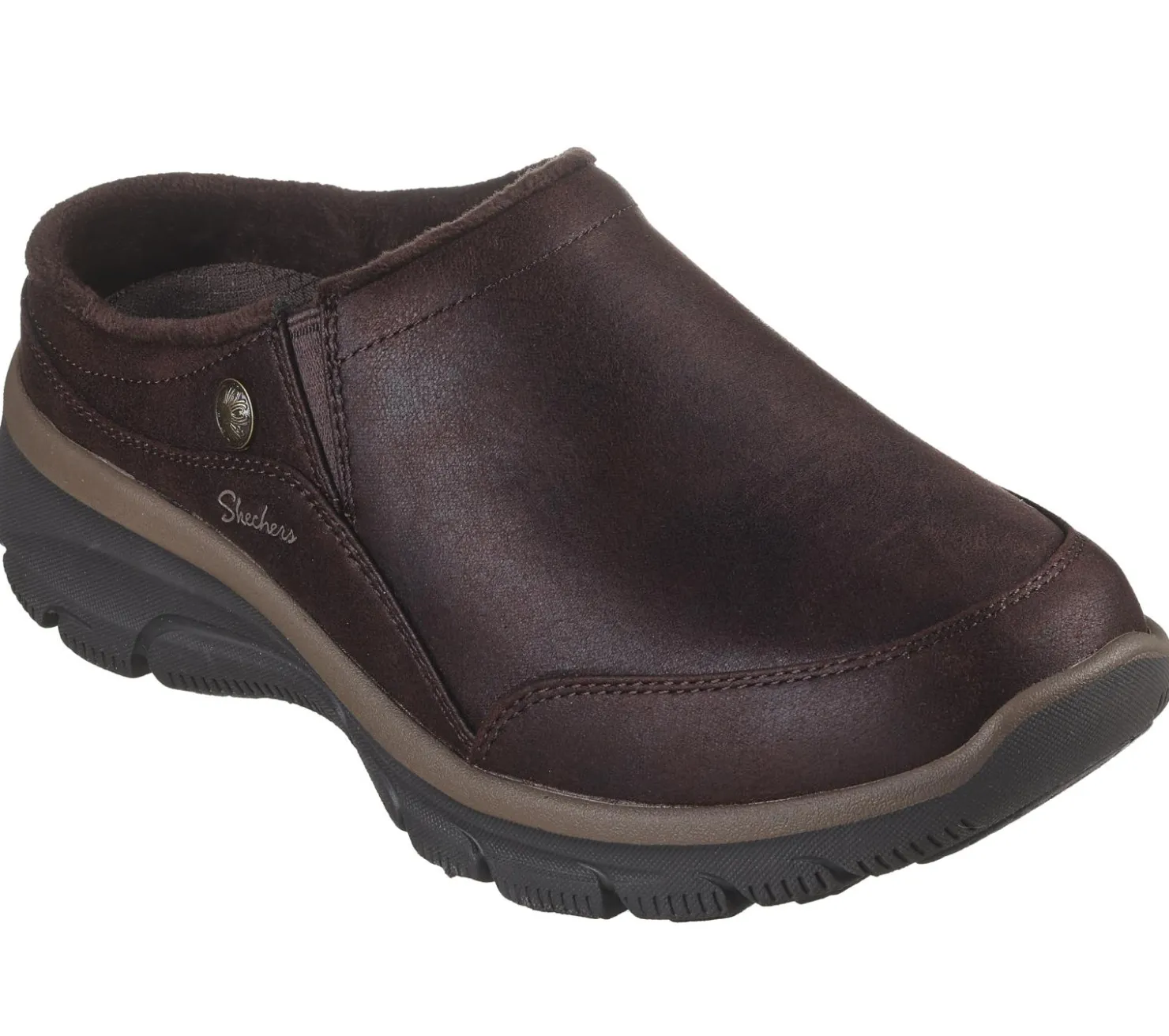 Slip-Ons<SKECHERS Relaxed Fit: Easy Going - Latte 2 CHOCOLATE