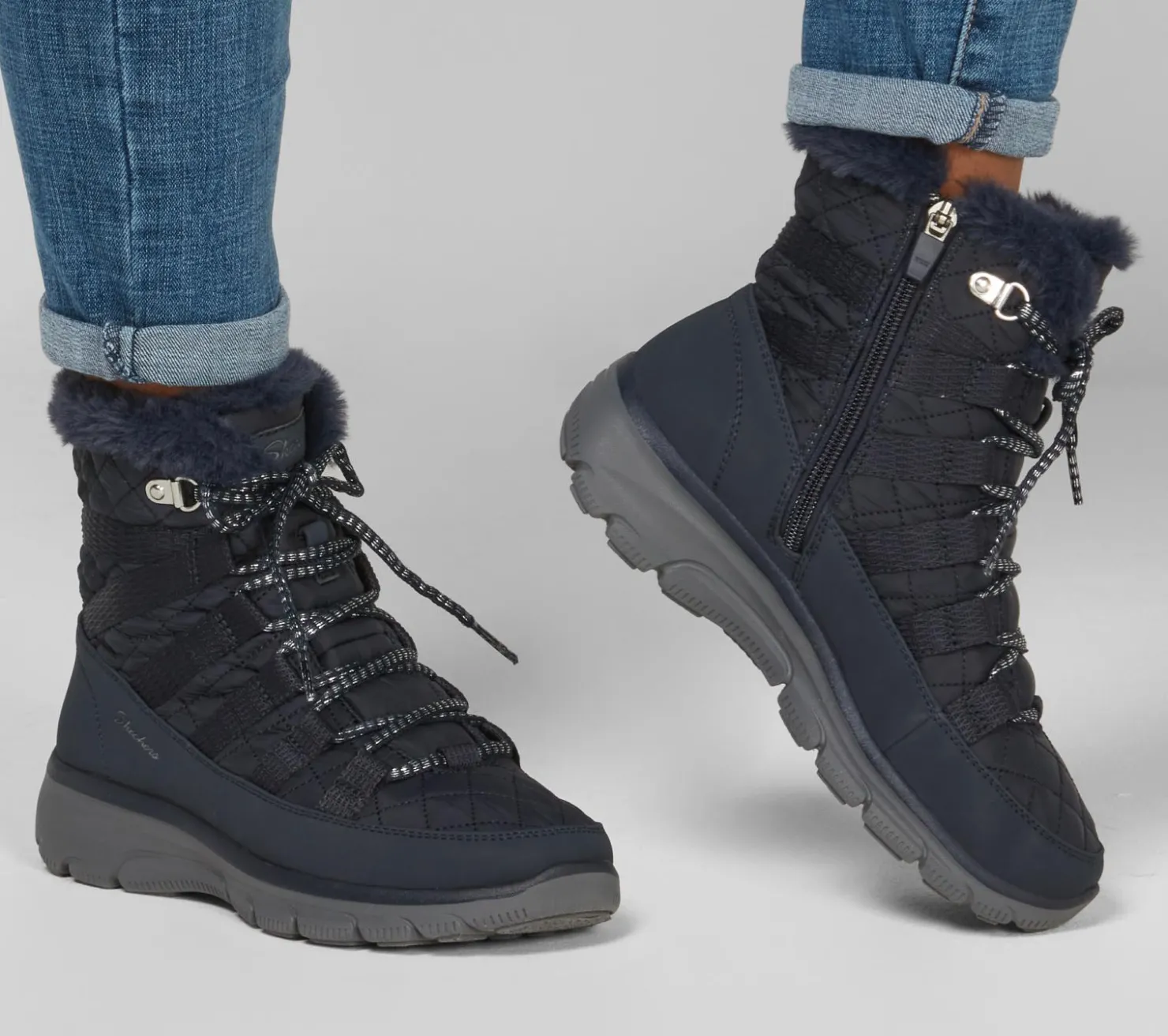 Boots<SKECHERS Relaxed Fit: Easy Going - Moro Street NAVY