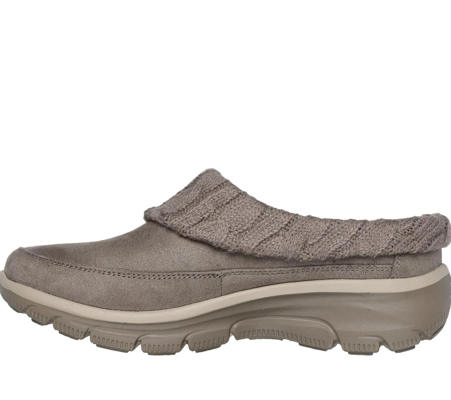Slip-Ons<SKECHERS Relaxed Fit: Easy Going - Warm Duet TAUPE