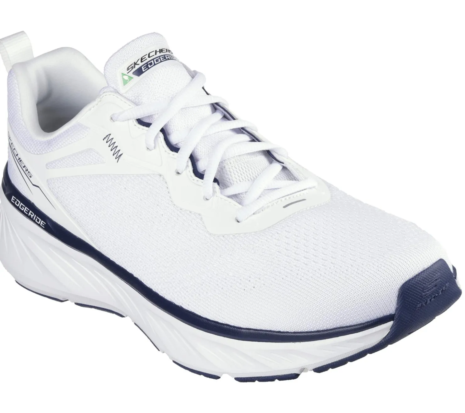 Lace Up|Athletic Sneakers<SKECHERS Relaxed Fit: Edgeride - Exxo WHITE / NAVY