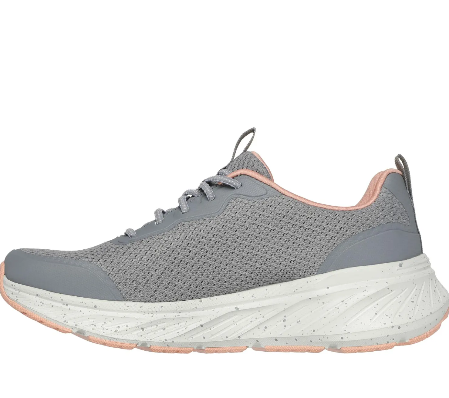 Slip-Ons|Athletic Sneakers<SKECHERS Relaxed Fit: Edgeride - Smooth Journey GRAY / CORAL