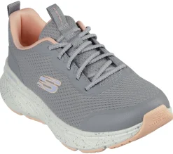 Slip-Ons|Athletic Sneakers<SKECHERS Relaxed Fit: Edgeride - Smooth Journey GRAY / CORAL