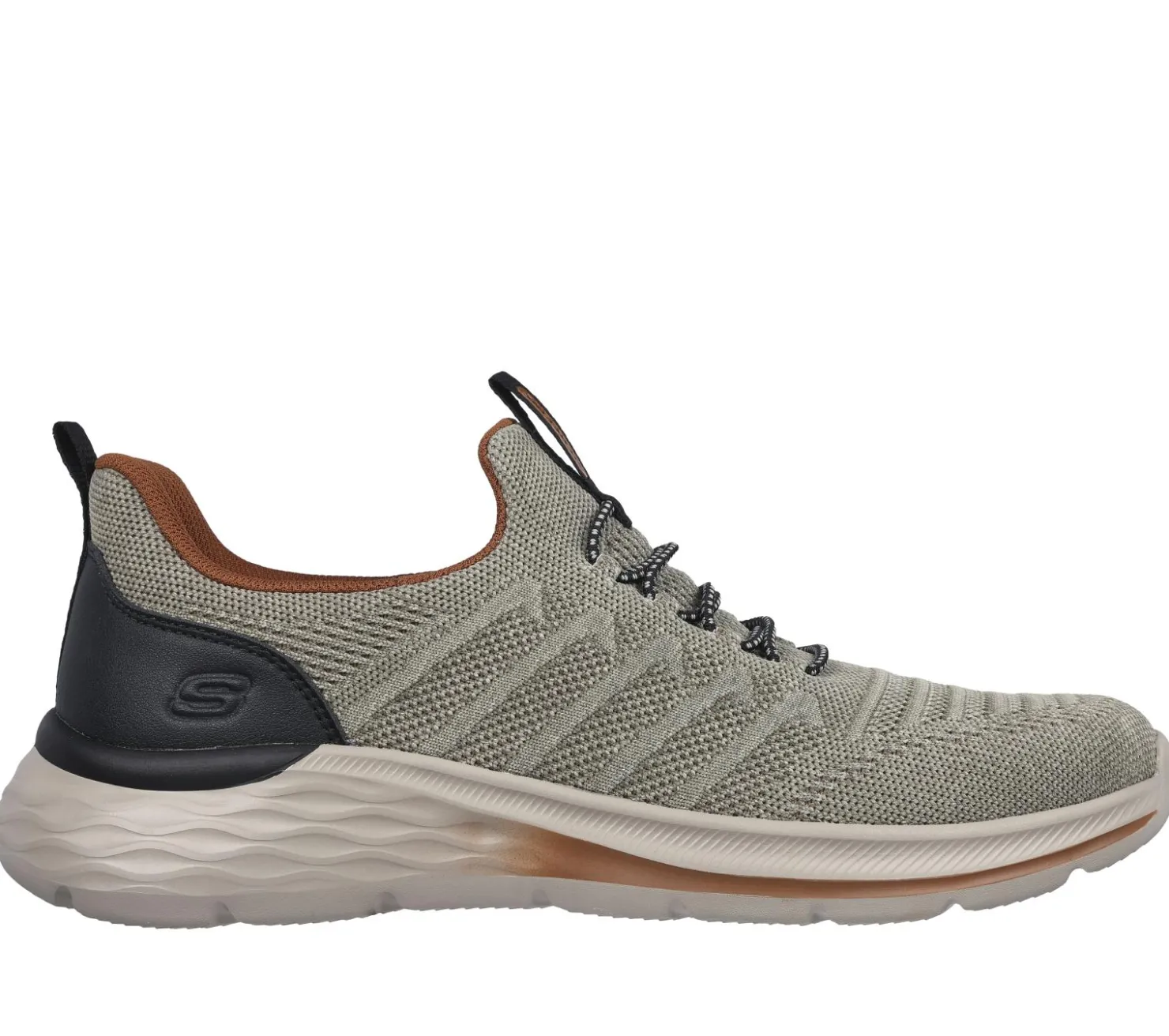 Slip-Ons|Boat Shoes<SKECHERS Relaxed Fit: Garner - Crispin TAN