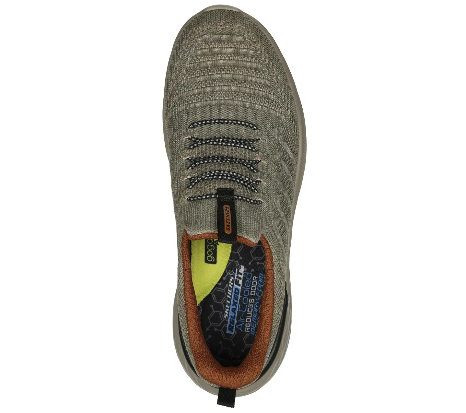 Slip-Ons|Boat Shoes<SKECHERS Relaxed Fit: Garner - Crispin TAN
