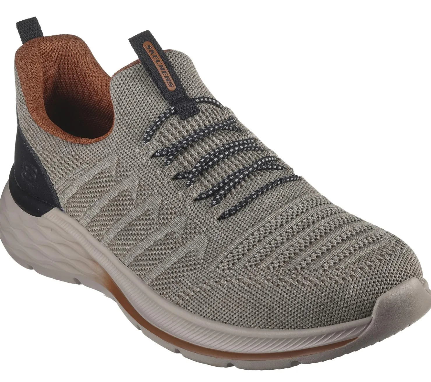 Slip-Ons|Boat Shoes<SKECHERS Relaxed Fit: Garner - Crispin TAN
