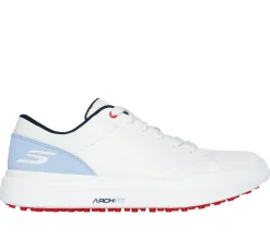 Lace Up|Athletic Sneakers<SKECHERS Relaxed Fit: GO GOLF Drive 6 WHITE / LIGHT BLUE