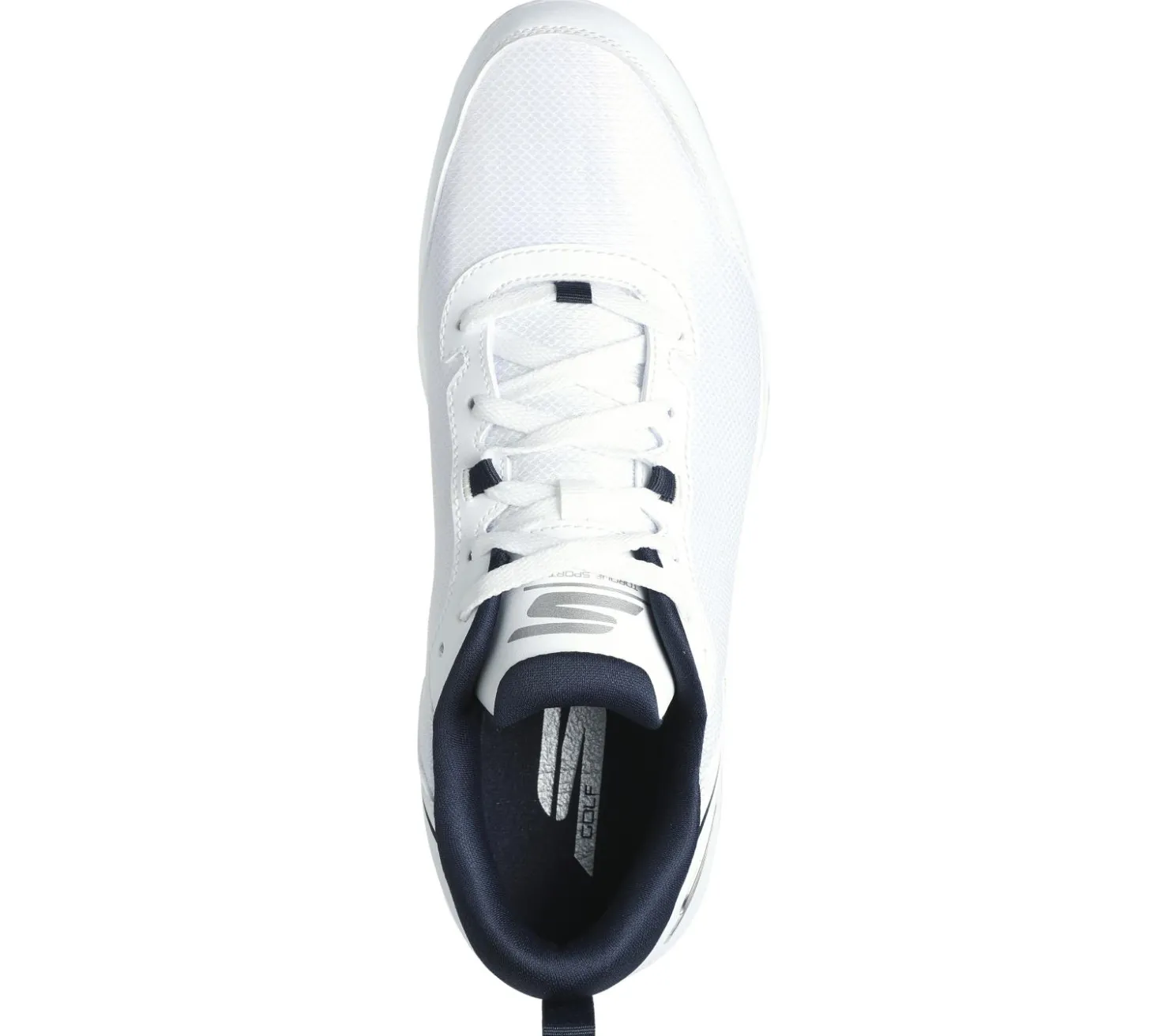 Lace Up<SKECHERS Relaxed Fit: GO GOLF Torque - Sport 2 WHITE / NAVY