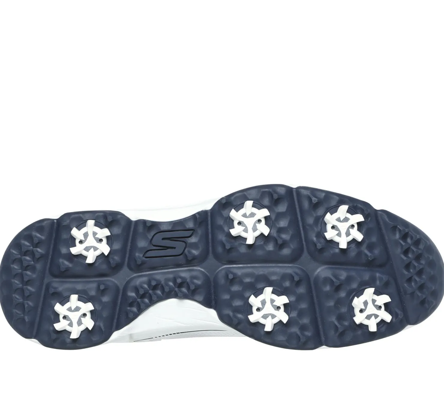 Lace Up<SKECHERS Relaxed Fit: GO GOLF Torque - Sport 2 WHITE / NAVY