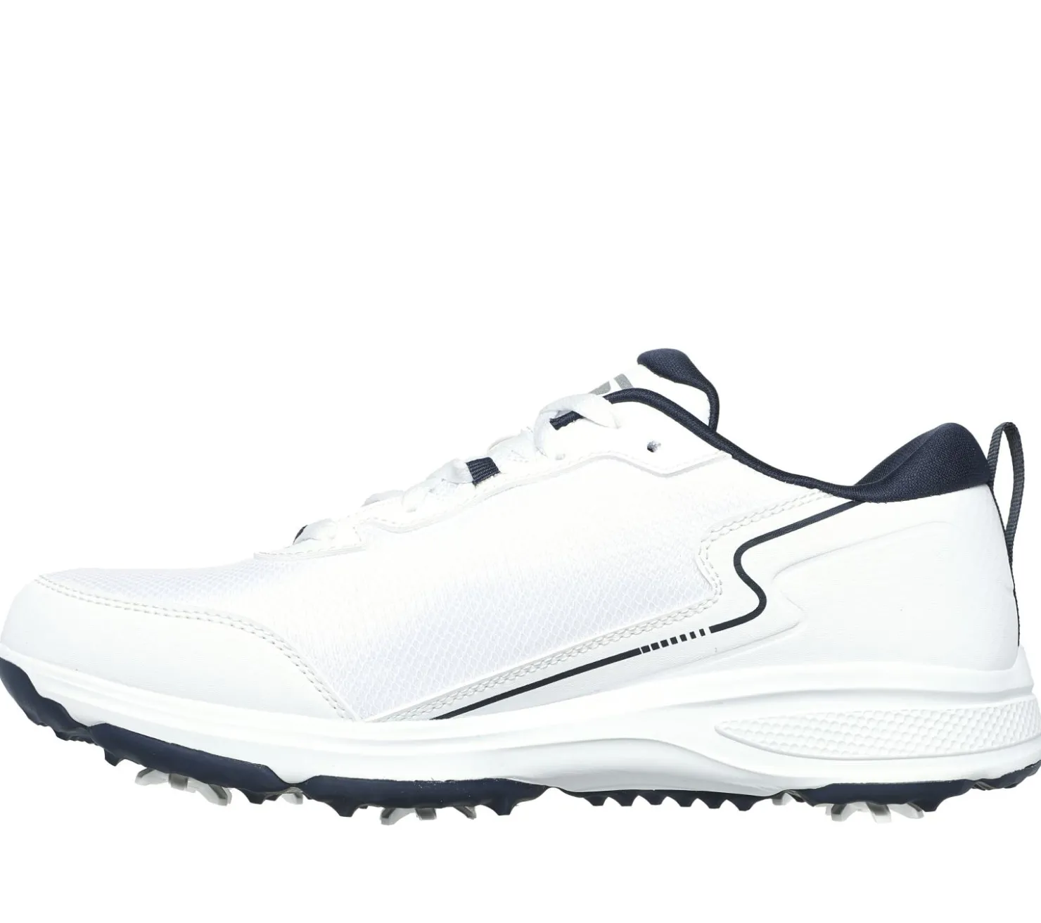 Lace Up<SKECHERS Relaxed Fit: GO GOLF Torque - Sport 2 WHITE / NAVY
