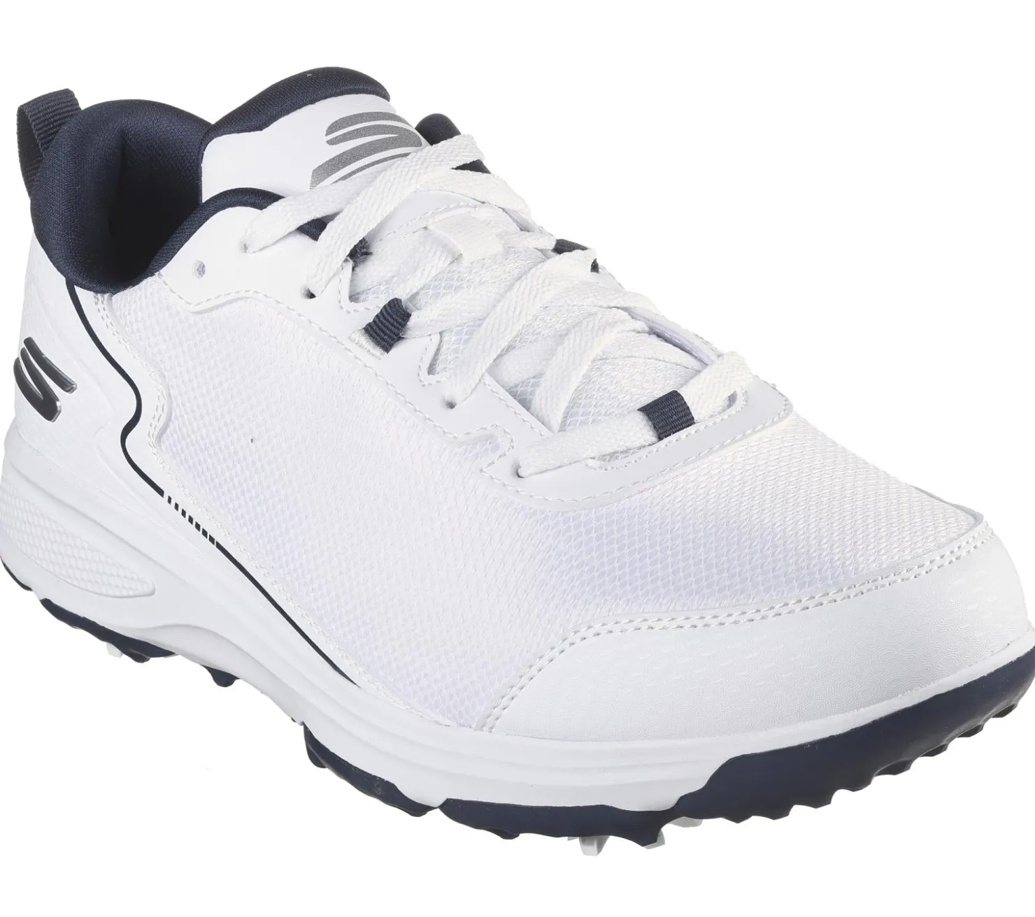 Lace Up<SKECHERS Relaxed Fit: GO GOLF Torque - Sport 2 WHITE / NAVY