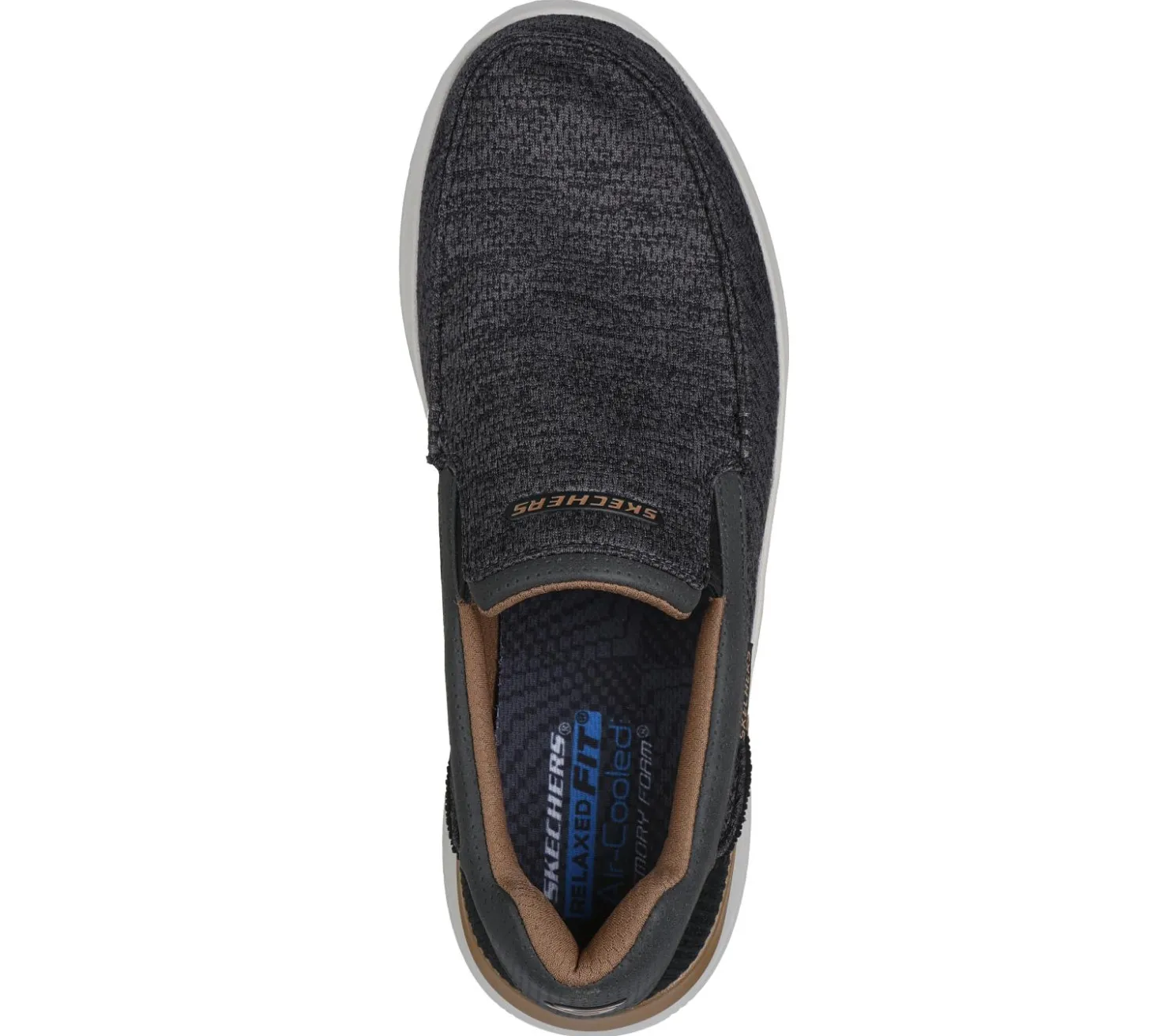 Slip-Ons|Casual Sneakers<SKECHERS Relaxed Fit: Hasting - Marco GRAY / BLACK