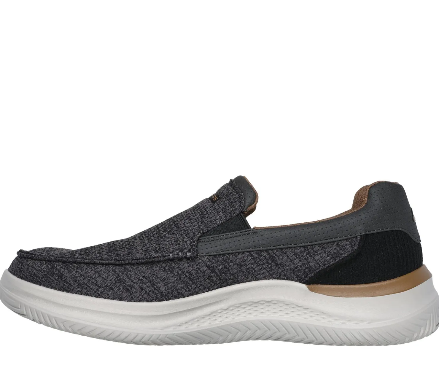Slip-Ons|Casual Sneakers<SKECHERS Relaxed Fit: Hasting - Marco GRAY / BLACK