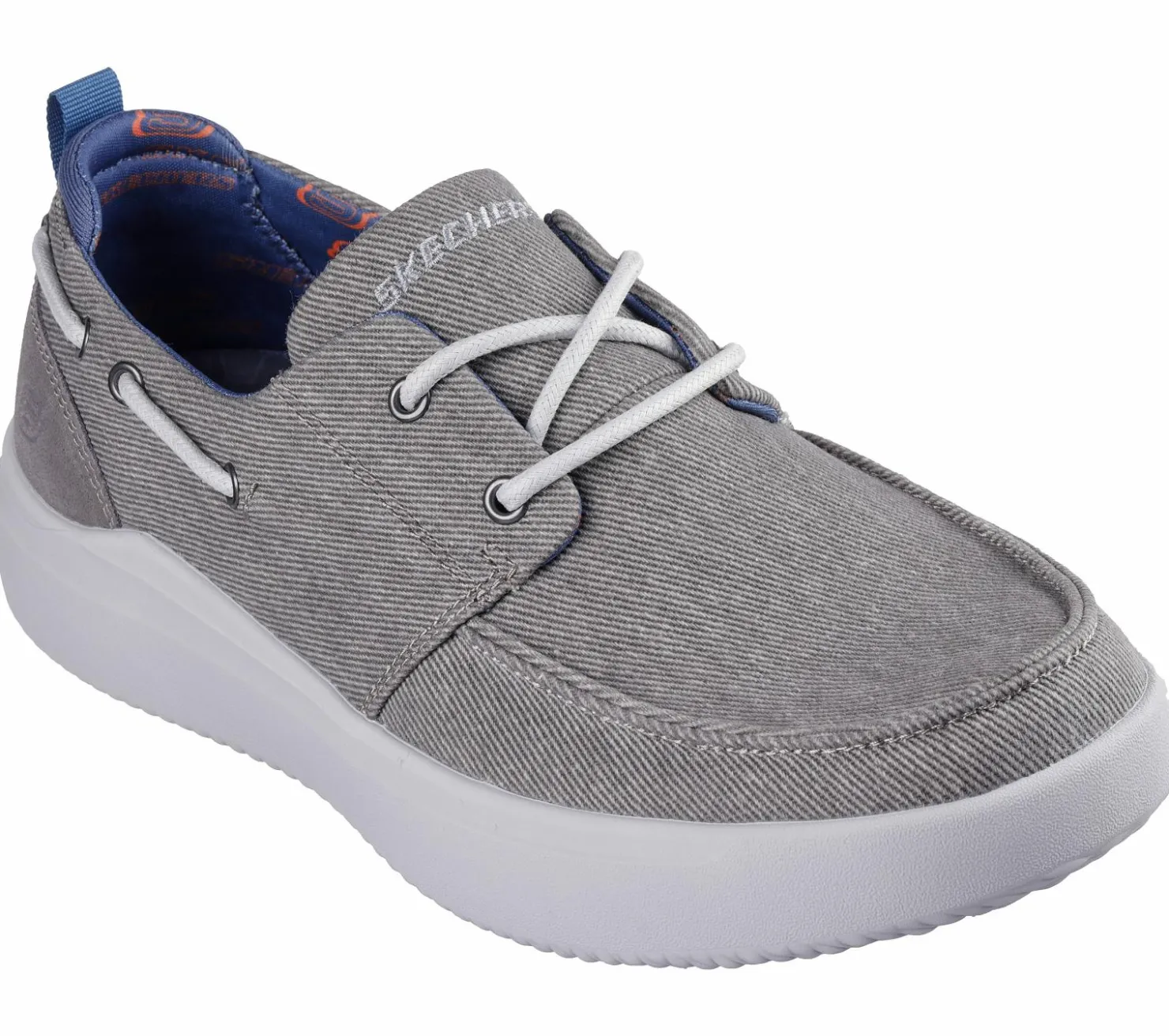 Canvas Shoes|Slip-Ons<SKECHERS Relaxed Fit: Higgins - Edson LIGHT GRAY