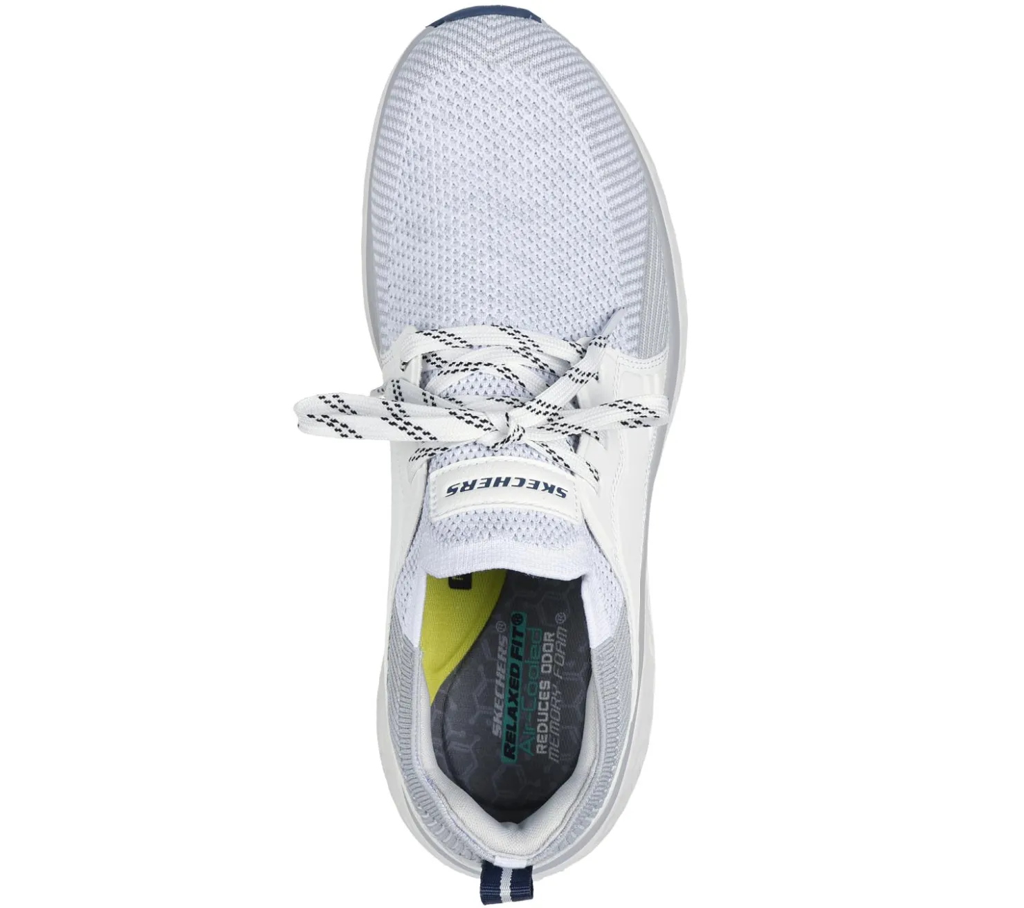 Lace Up|Casual Sneakers<SKECHERS Relaxed Fit: Lancer - Dalton WHITE / GRAY