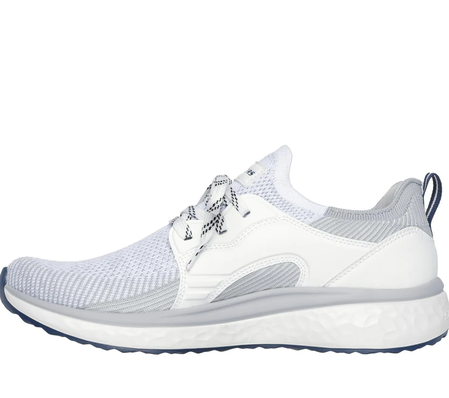 Lace Up|Casual Sneakers<SKECHERS Relaxed Fit: Lancer - Dalton WHITE / GRAY