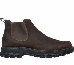 Boots<SKECHERS Relaxed Fit: Lockett - Heath DARK BROWN