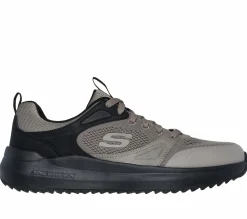 Lace Up|Casual Sneakers<SKECHERS Relaxed Fit: Parnell - Laslo TAUPE / BLACK
