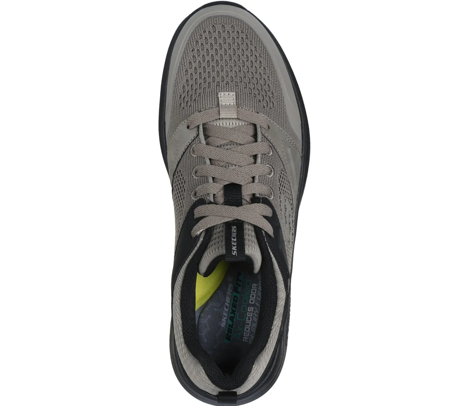 Lace Up|Casual Sneakers<SKECHERS Relaxed Fit: Parnell - Laslo TAUPE / BLACK