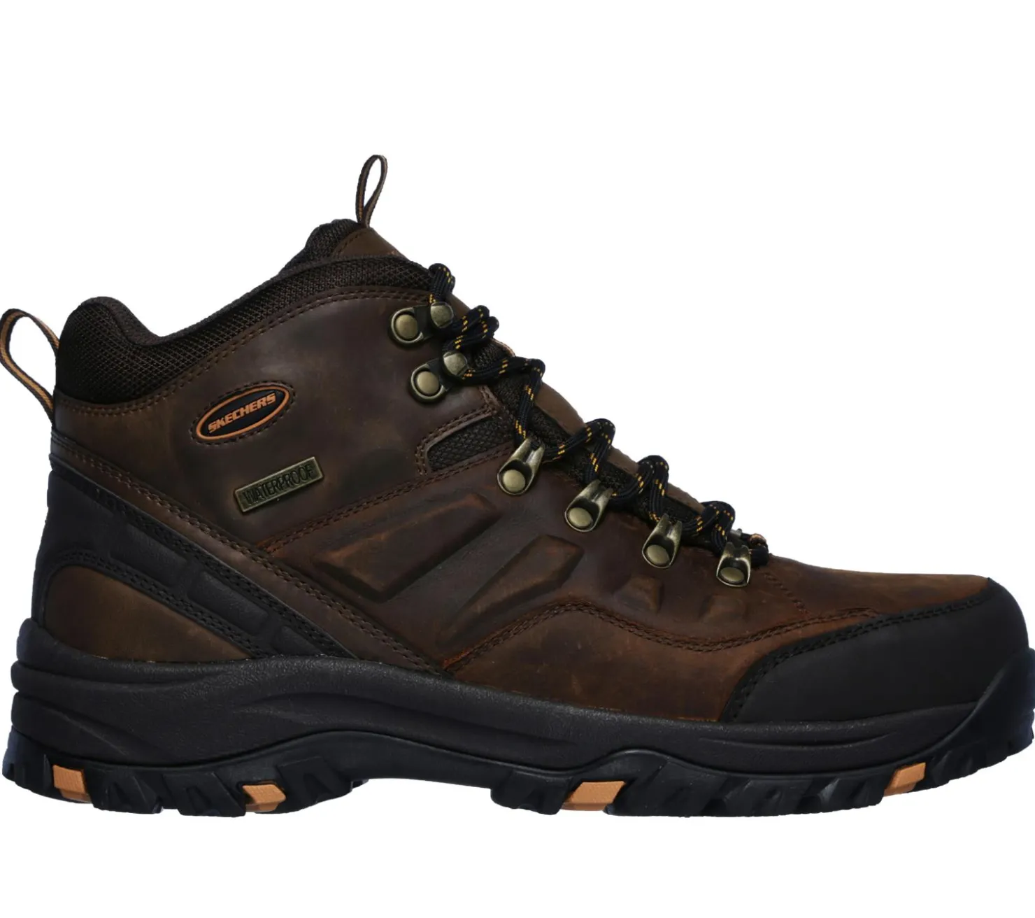 Boots<SKECHERS Relaxed Fit: Relment - Traven BROWN