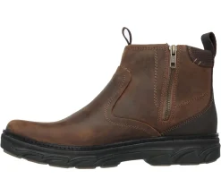 Slip-Ons|Boots<SKECHERS Relaxed Fit: Resment - Korver BROWN