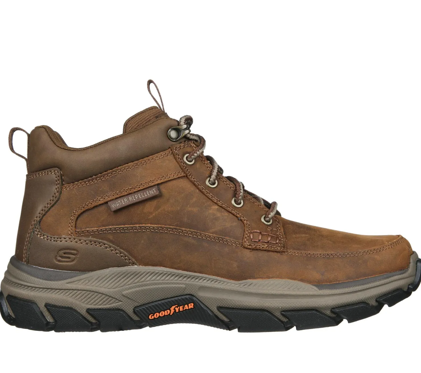 Lace Up|Boots<SKECHERS Relaxed Fit: Respected - Boswell BROWN