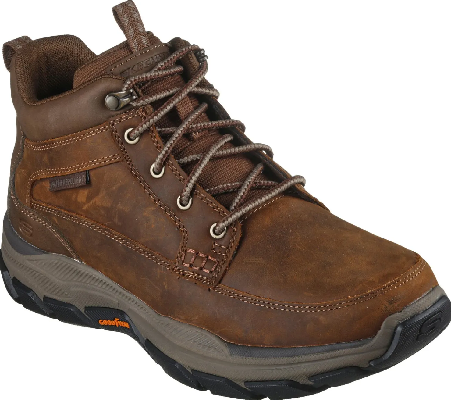 Lace Up|Boots<SKECHERS Relaxed Fit: Respected - Boswell BROWN
