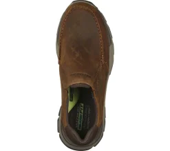 Slip-Ons<SKECHERS Relaxed Fit: Respected - Catel BROWN