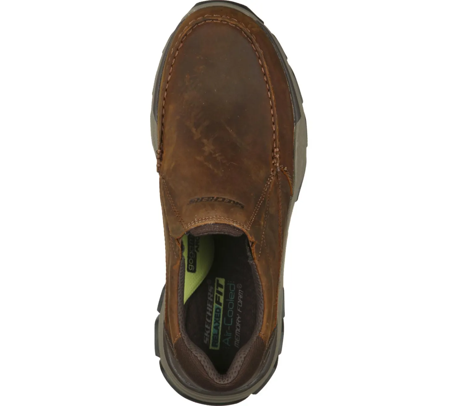 Slip-Ons<SKECHERS Relaxed Fit: Respected - Catel BROWN